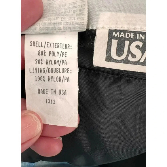 VINTAGE Womens Ski Jacket Nils Parka Snow Apres Iridescent Green Hood SIZE 10 EC - Picture 10 of 11